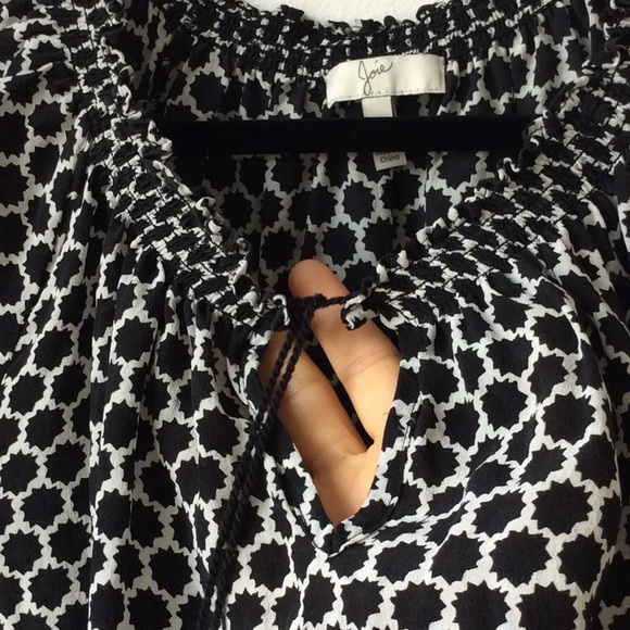 Joie designer silk blouse - Picture 6 of 8